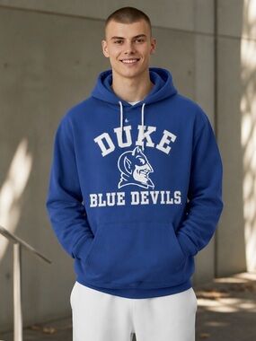 DUKE BLUE DEVILS Men’s Medium Hoodie Sweatshirt